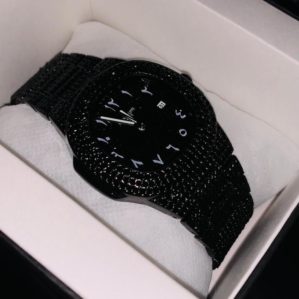 Patek Phillipe Arabic Iced Toned Watch