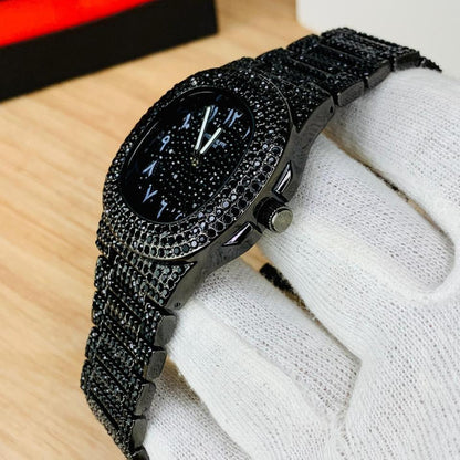 Patek Phillipe Arabic Iced Toned Watch