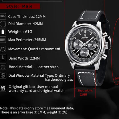 Benyar Original Chronograph Watch