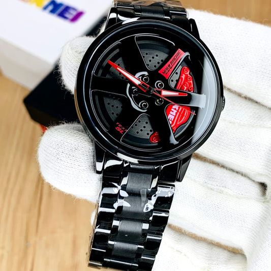 SKMEI 1787 - Rotating Wheel Rim Watch